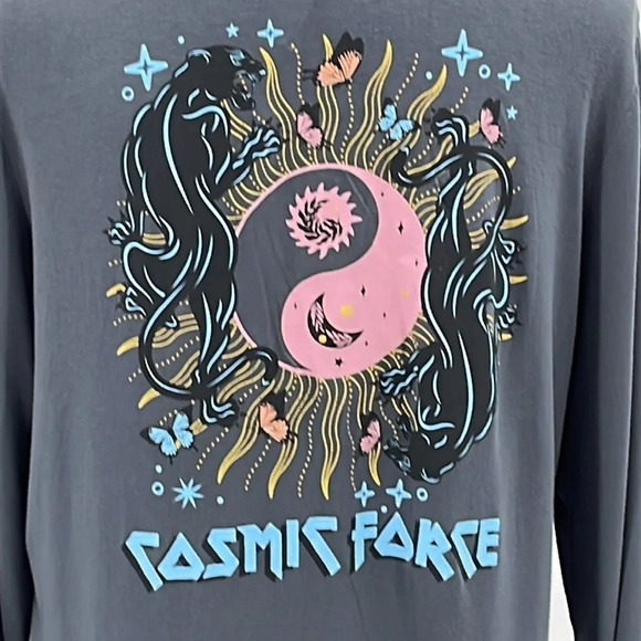 Stunner California Yin Yang Cosmic Force Long Sleeve T-Shirt - NWOT - Size XL - Picture 4 of 6